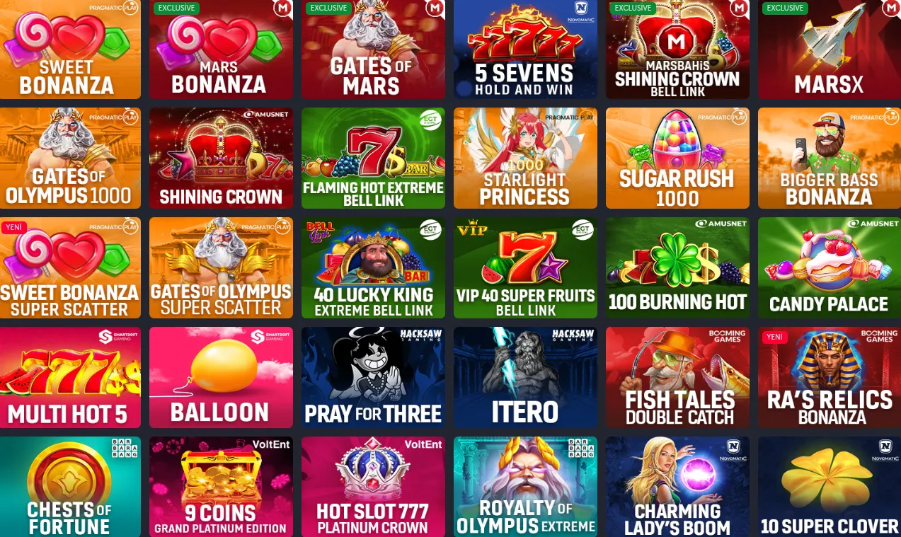 Marsbahis Güvenilir Slot Siteleri 